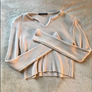 brandy melville ribbed long sleeve